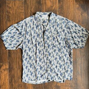 Columbia men’s button up short sleeve shirt size XL (F)